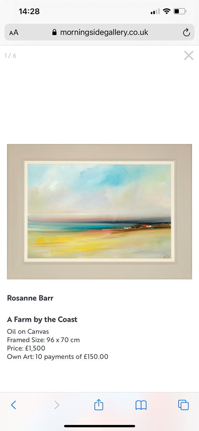 'Farm by the Coast' by artist Rosanne Barr