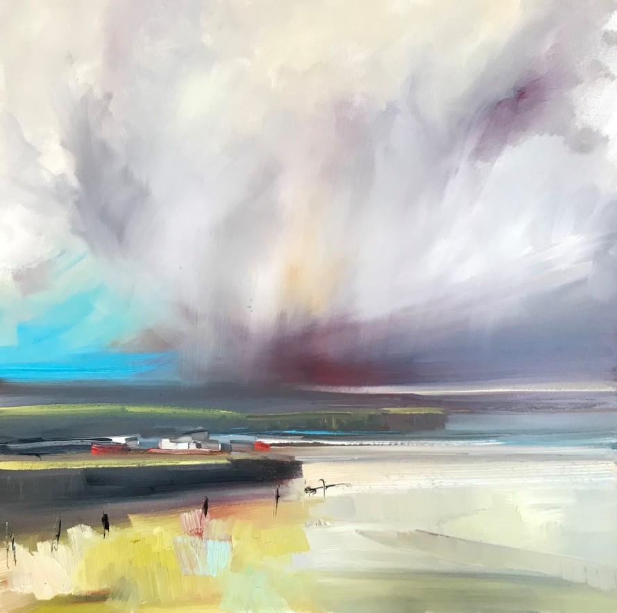 'In a squall' by artist Rosanne Barr