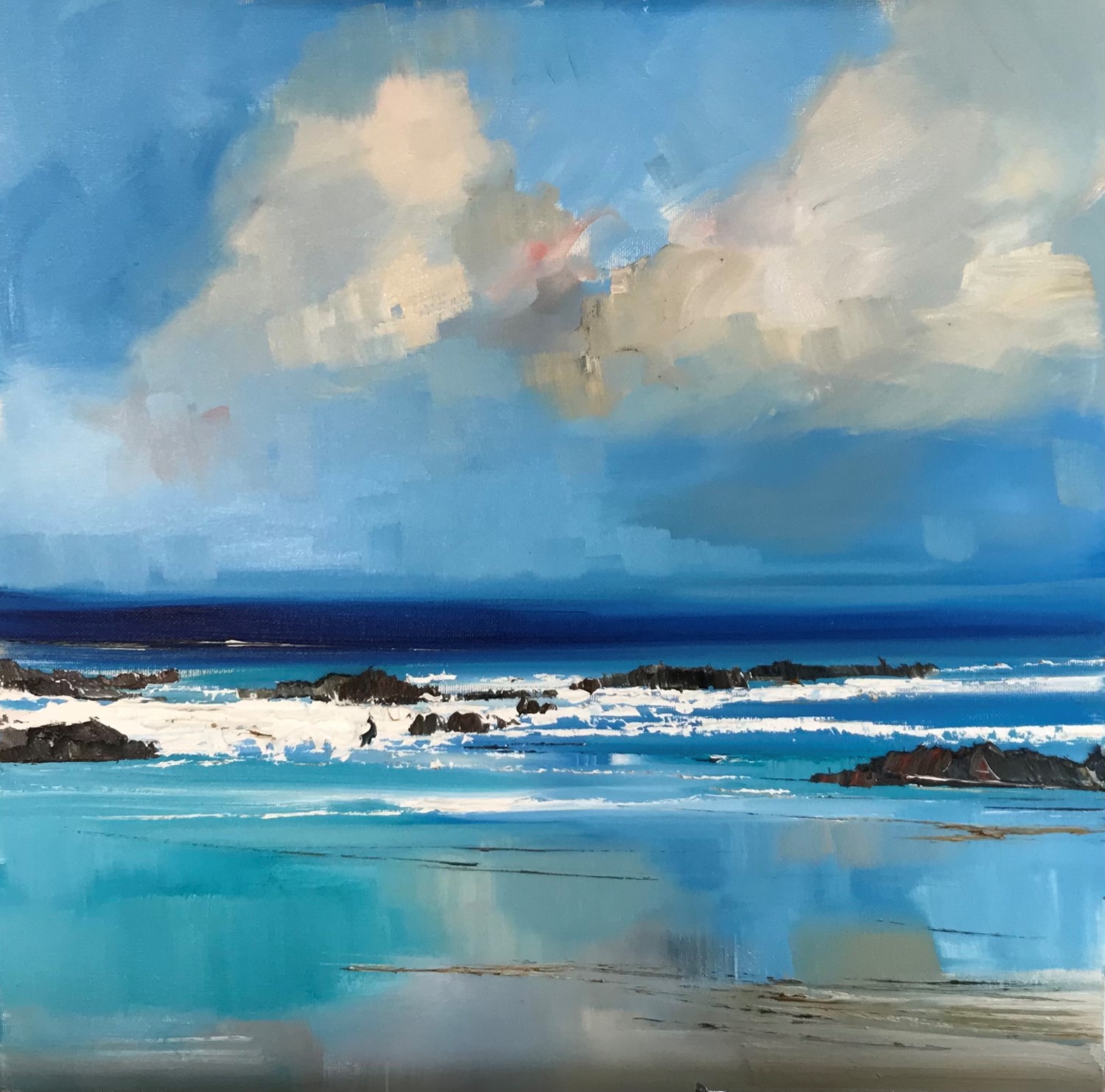 'The tide turns' by artist Rosanne Barr