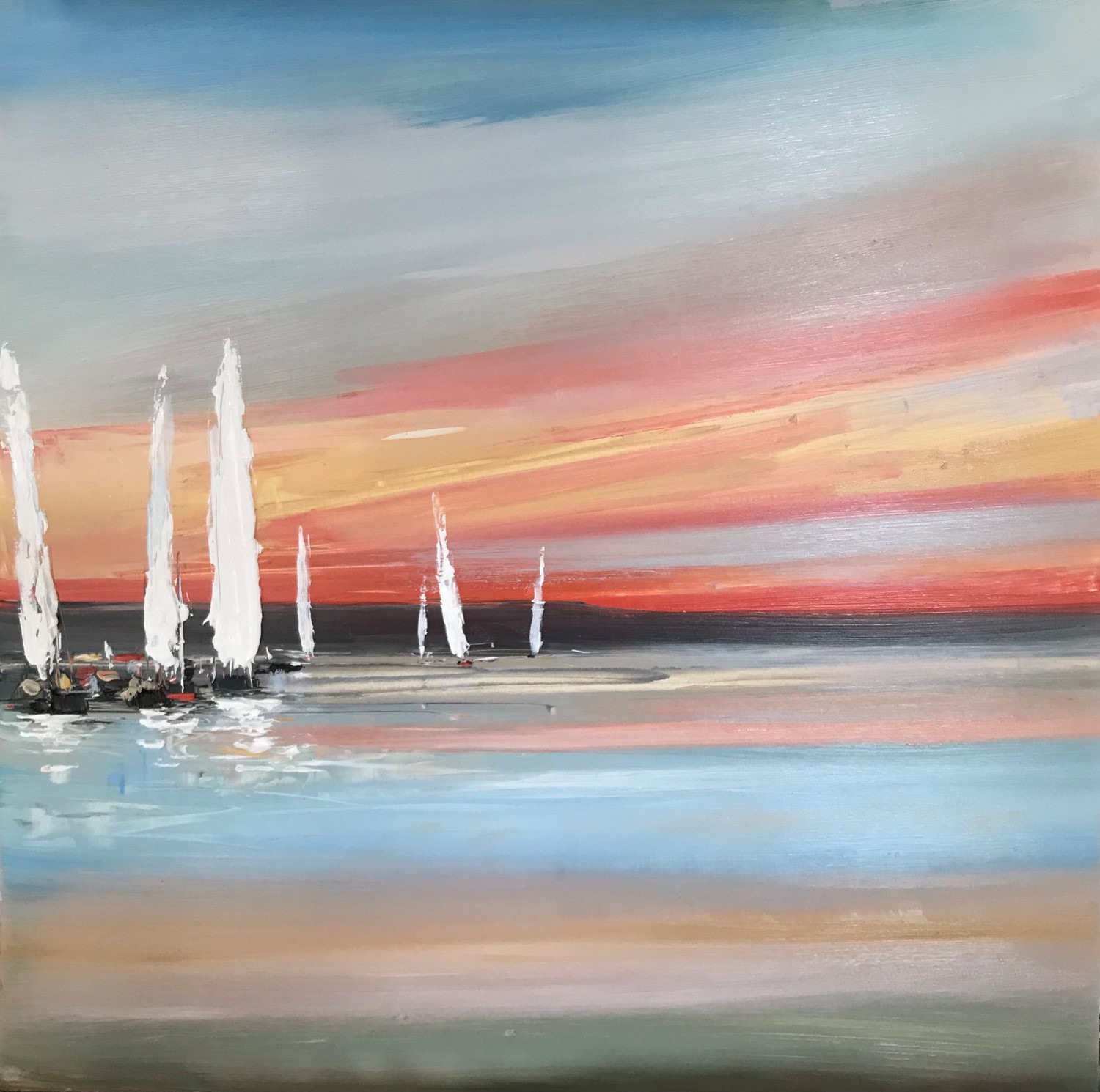 'A sailing haven ' by artist Rosanne Barr