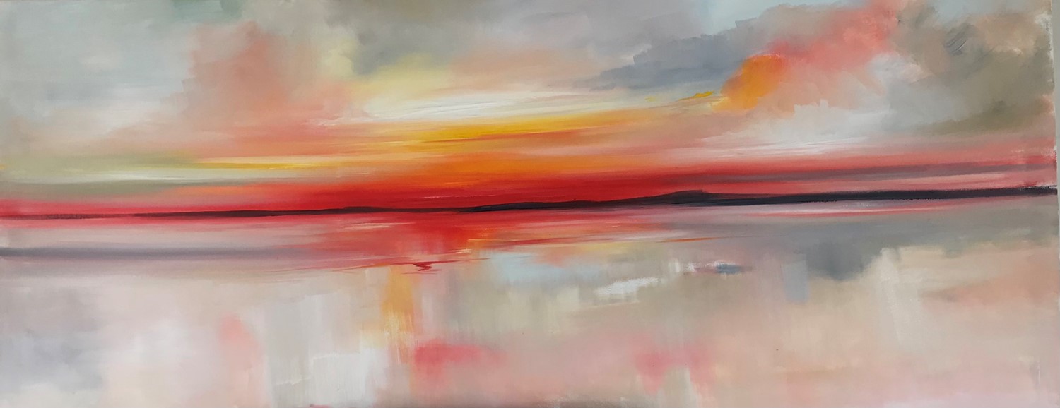 'Stunning sundown' by artist Rosanne Barr