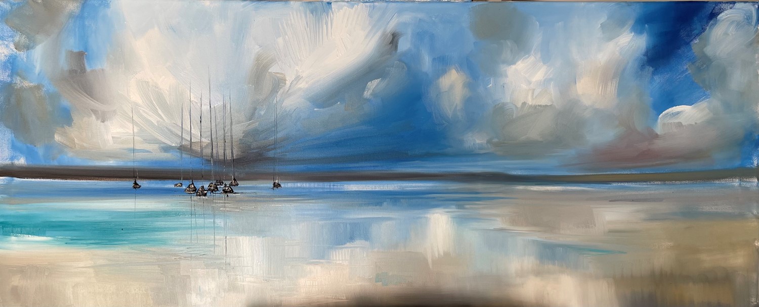 'The water like Glass' by artist Rosanne Barr