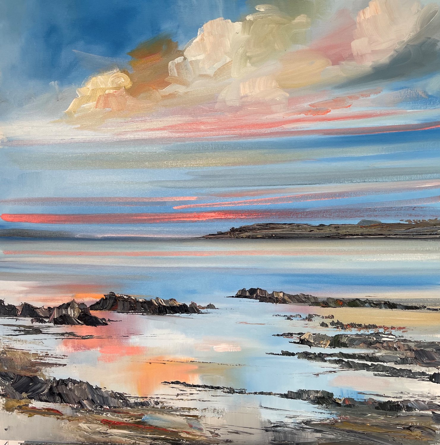'Roaming the Morar Coastline ' by artist Rosanne Barr