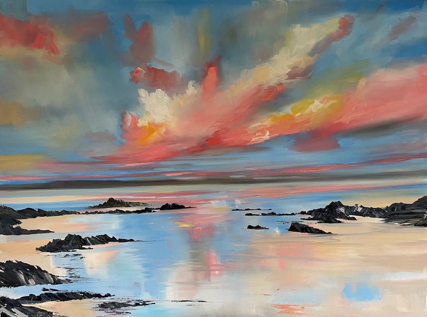 'A west coast paradise ' by artist Rosanne Barr