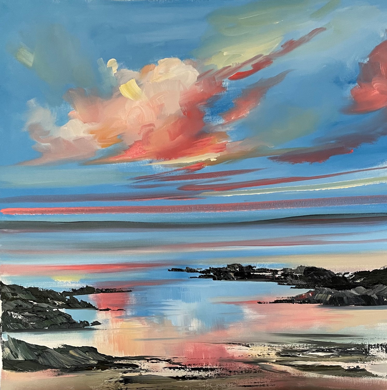 'Islay Blue Bay ' by artist Rosanne Barr