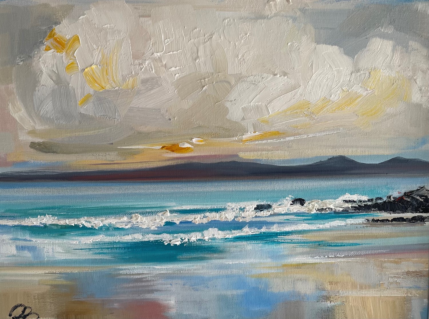'Kilberry Bay Reflections ' by artist Rosanne Barr