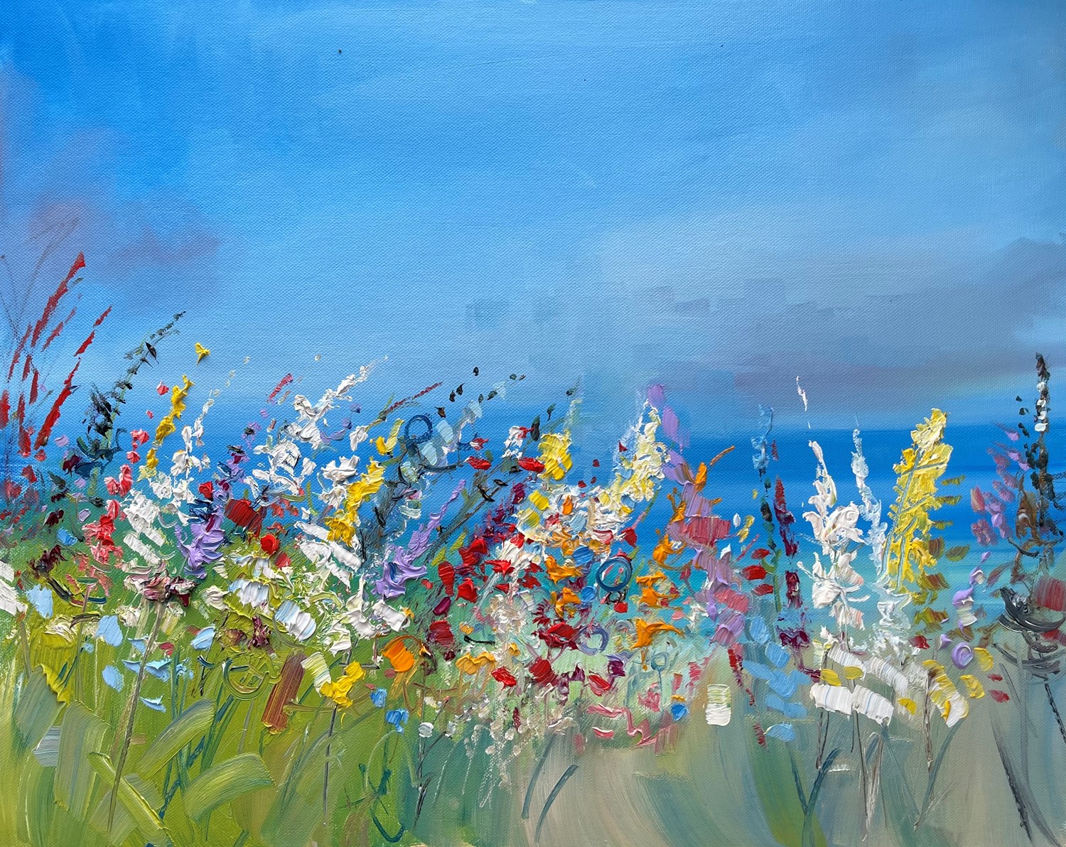 'Coastal Blooms' by artist Rosanne Barr