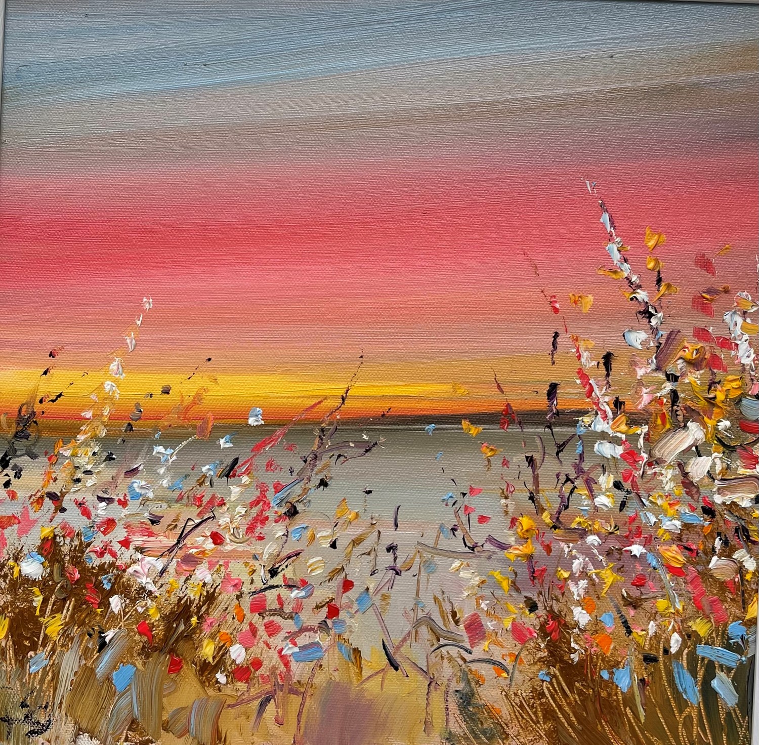 'A little burst of colour at sunset' by artist Rosanne Barr