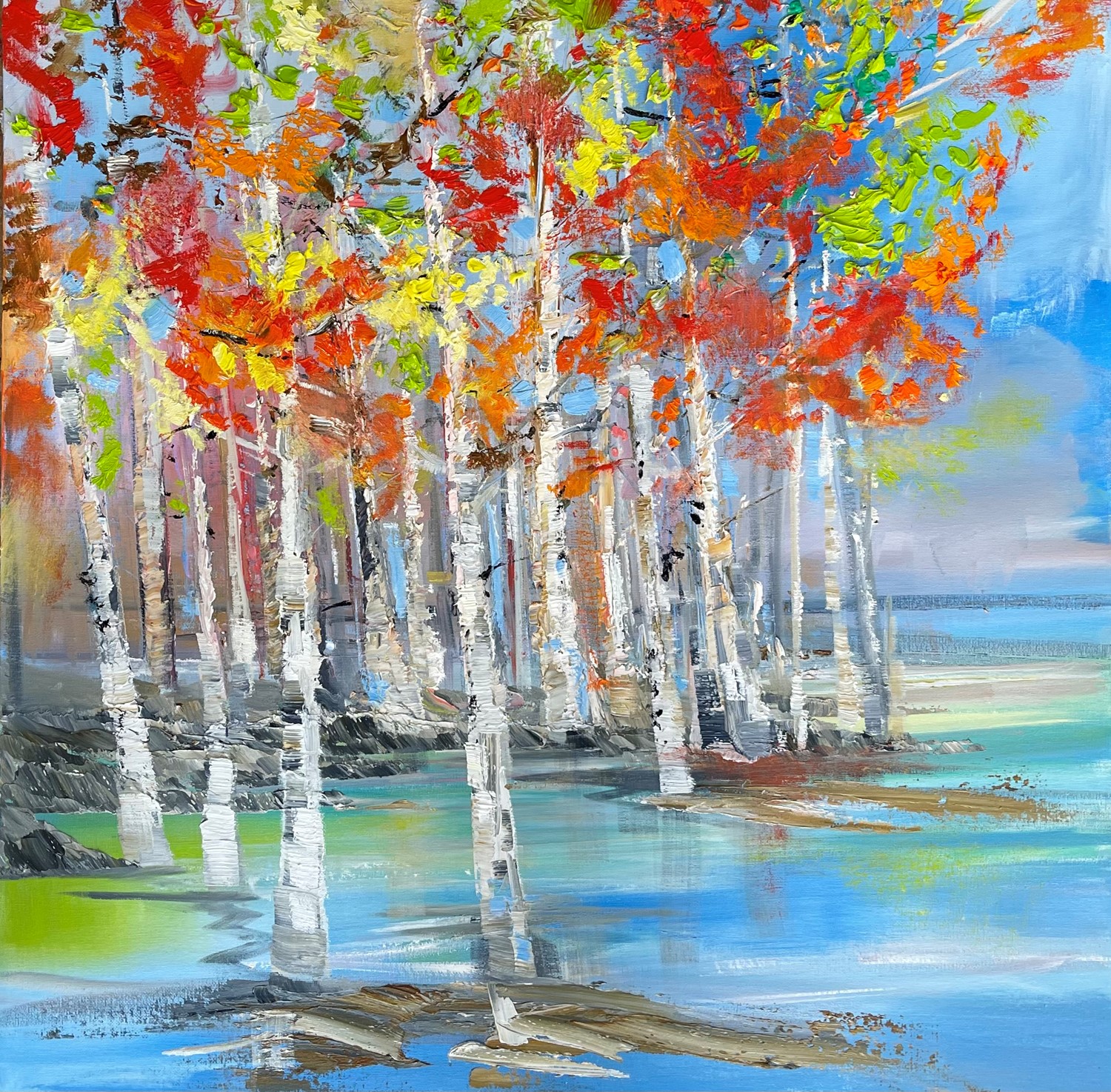 'Turning Autumnal' by artist Rosanne Barr