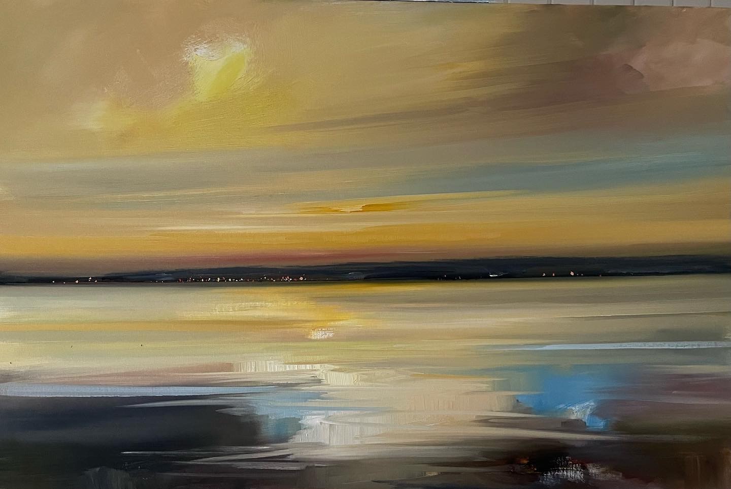 'As the night draws in ' by artist Rosanne Barr