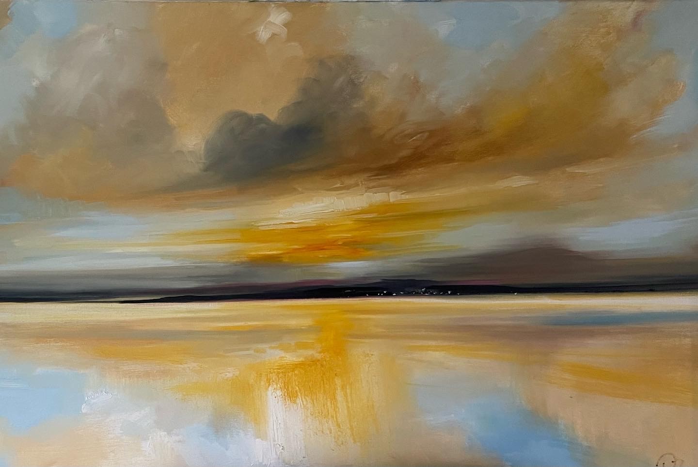 'Chasing the Hebridean Light ' by artist Rosanne Barr