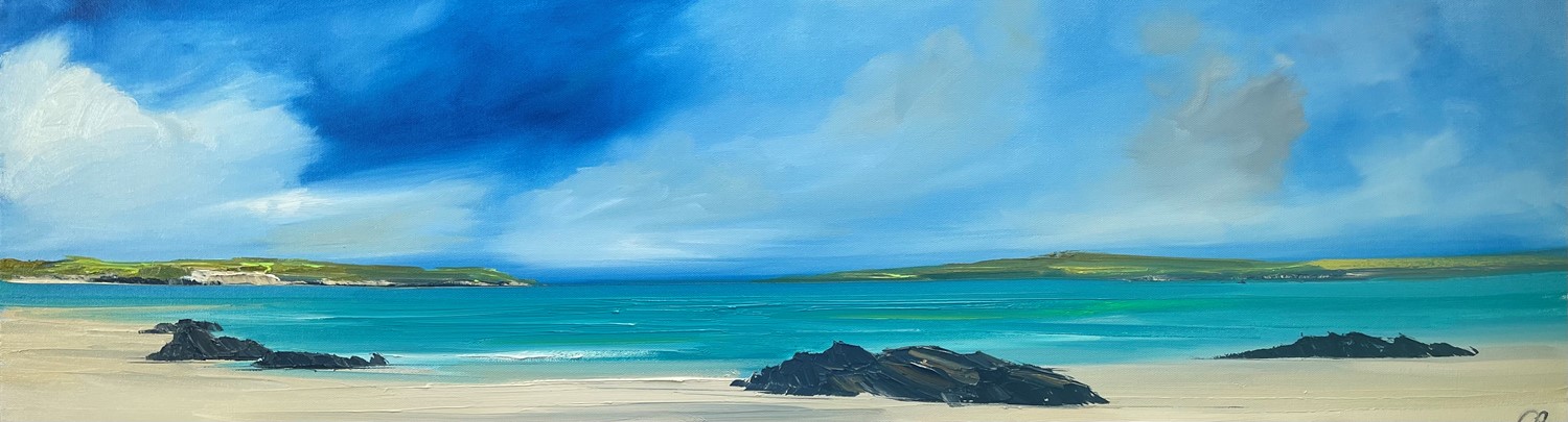 'Hebridean Turquoise ' by artist Rosanne Barr