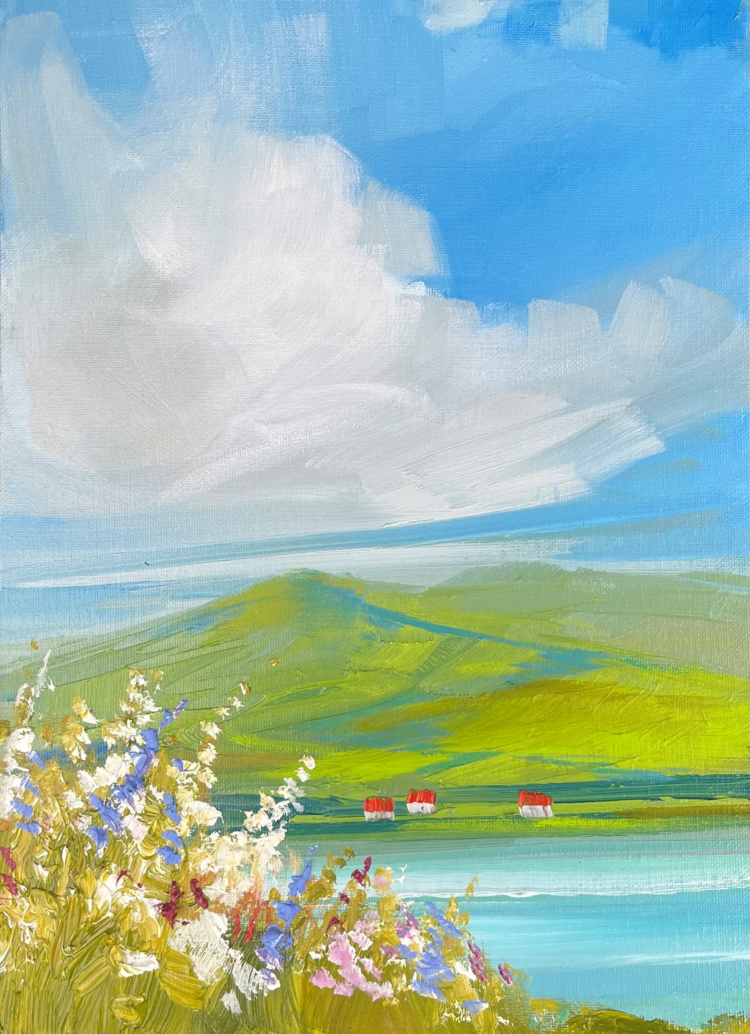 'Loch living' by artist Rosanne Barr