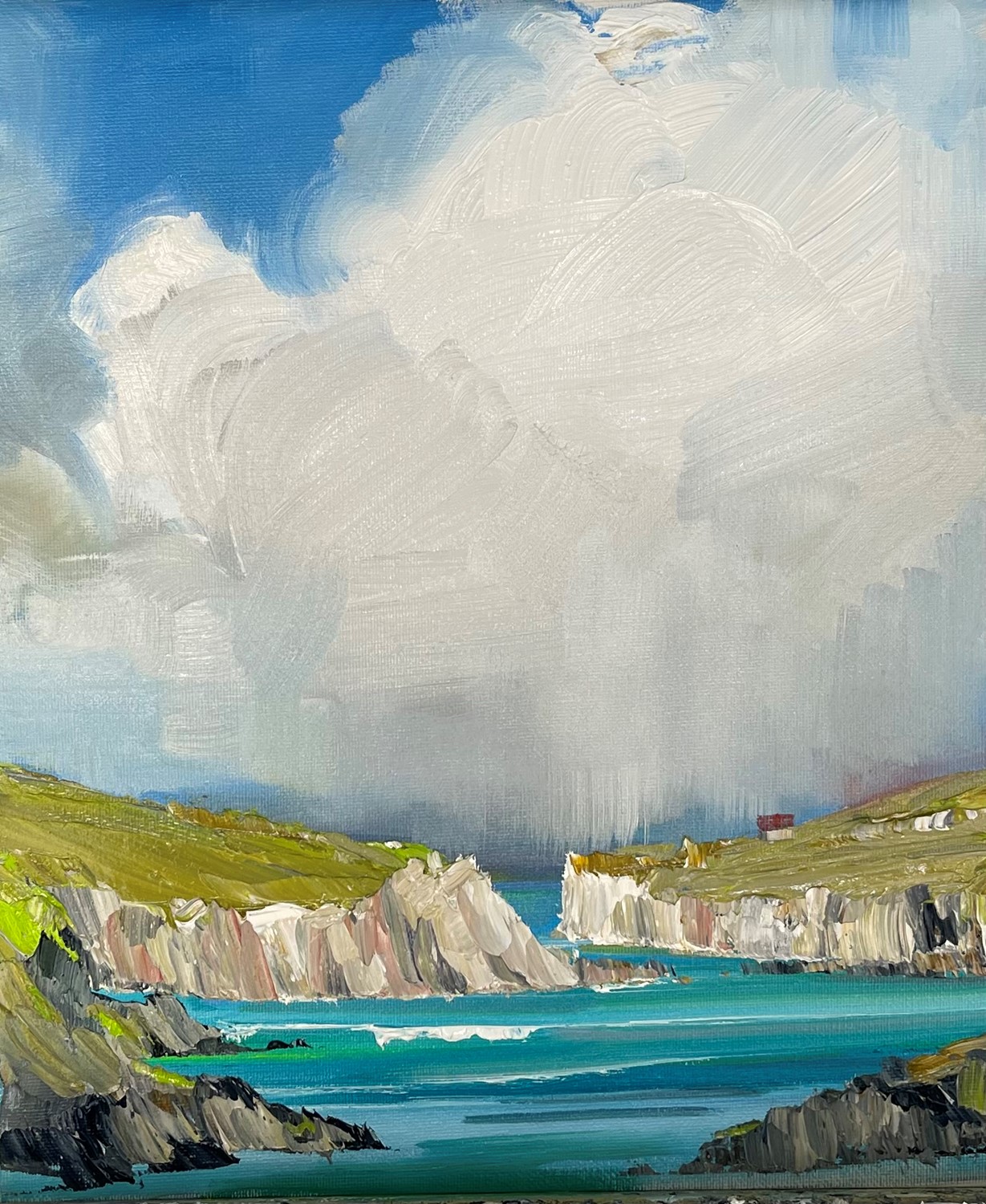 'Rain Torrents ' by artist Rosanne Barr