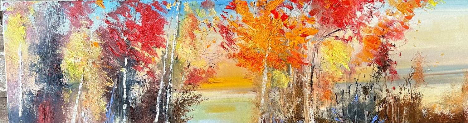 'Autumnal Change ' by artist Rosanne Barr