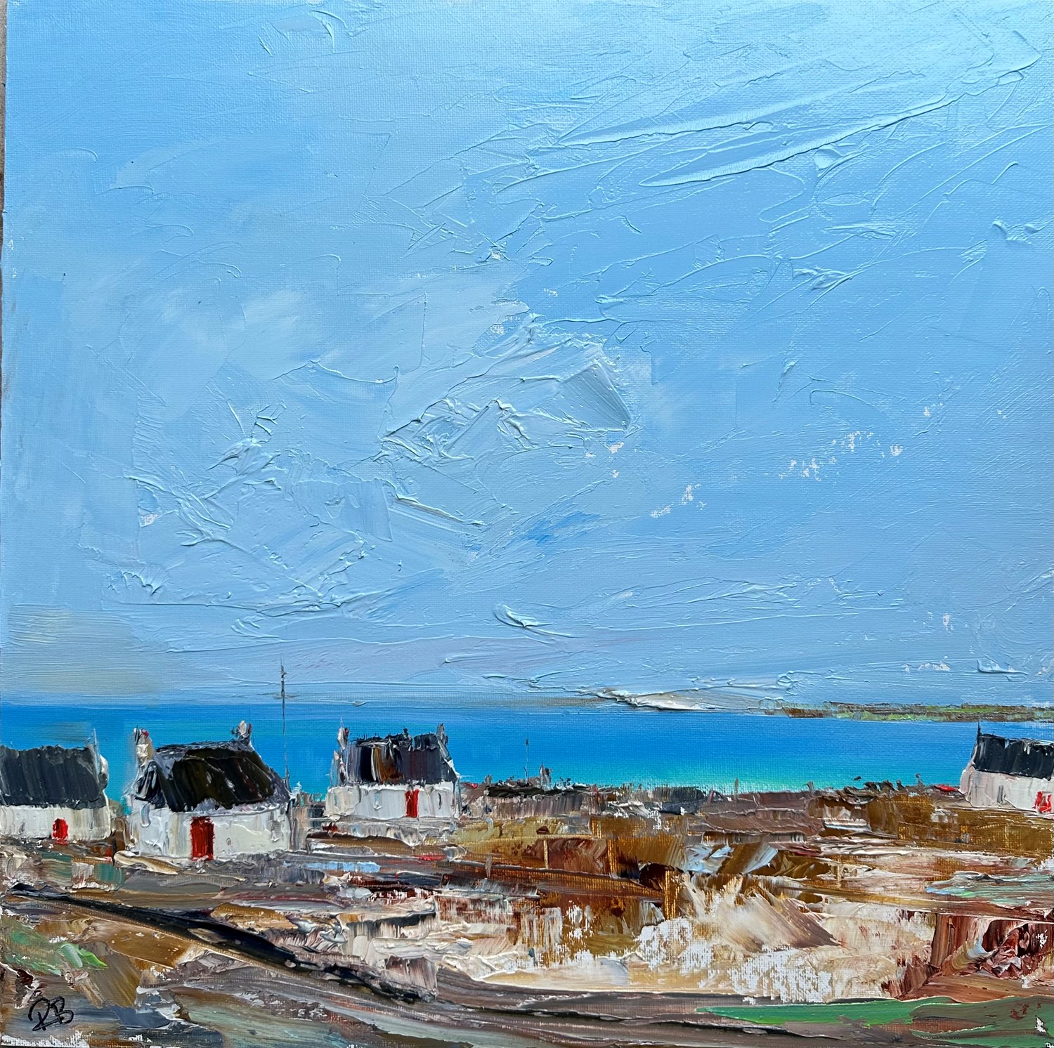 'Community by the sea' by artist Rosanne Barr