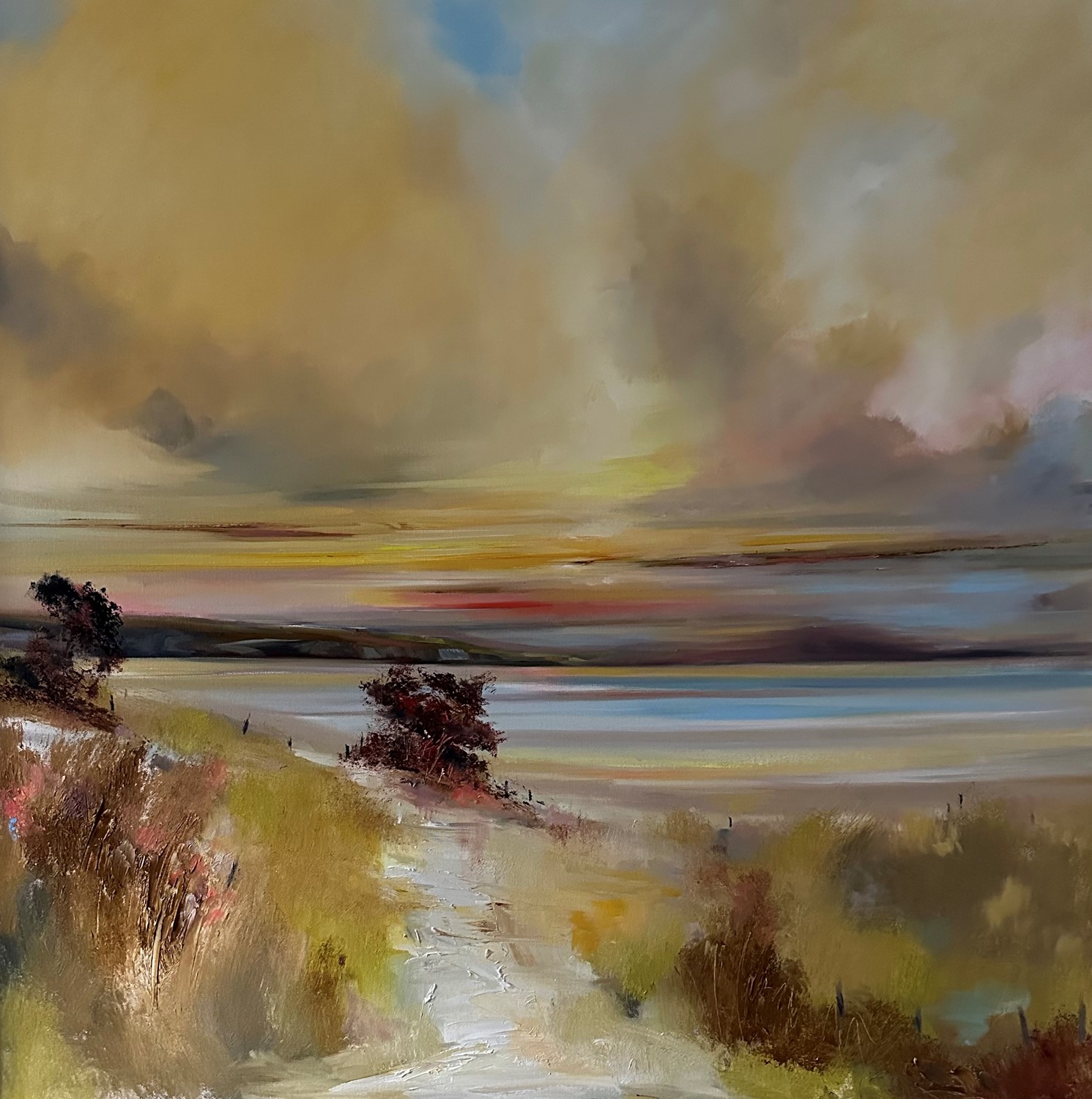 'Taking in the view' by artist Rosanne Barr