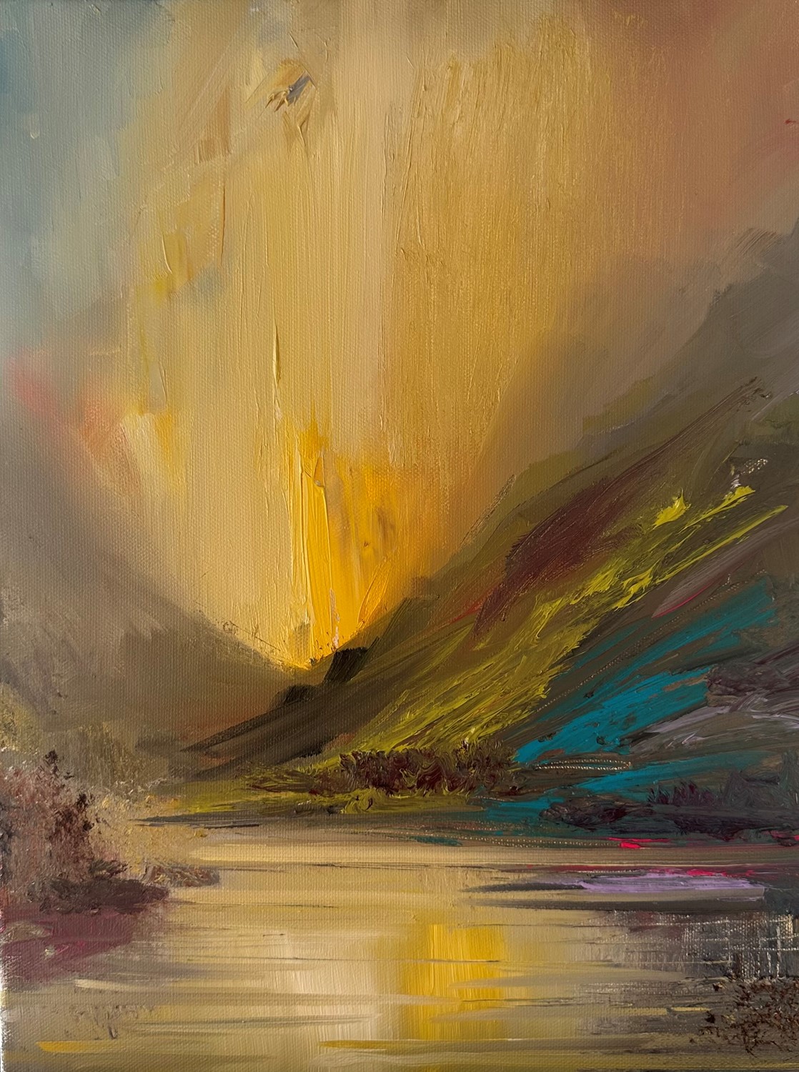 'Serenity Found' by artist Rosanne Barr