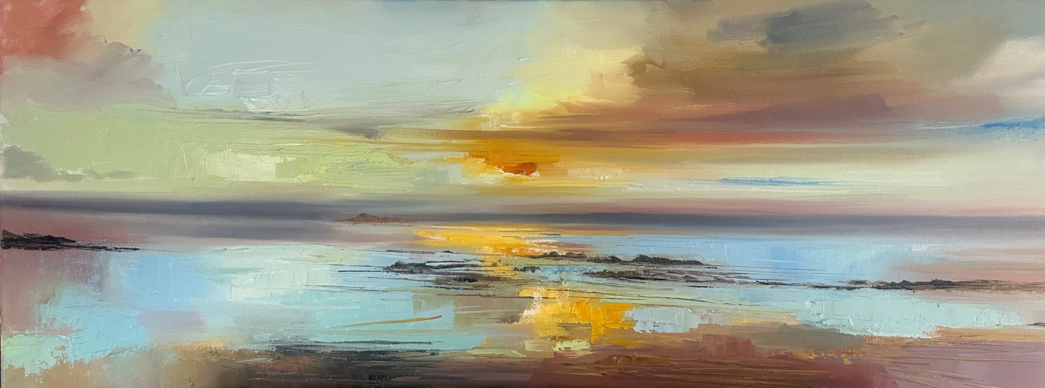 'Golden moment at Dawn' by artist Rosanne Barr
