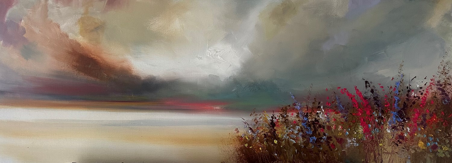 'Sweep of wildflowers' by artist Rosanne Barr