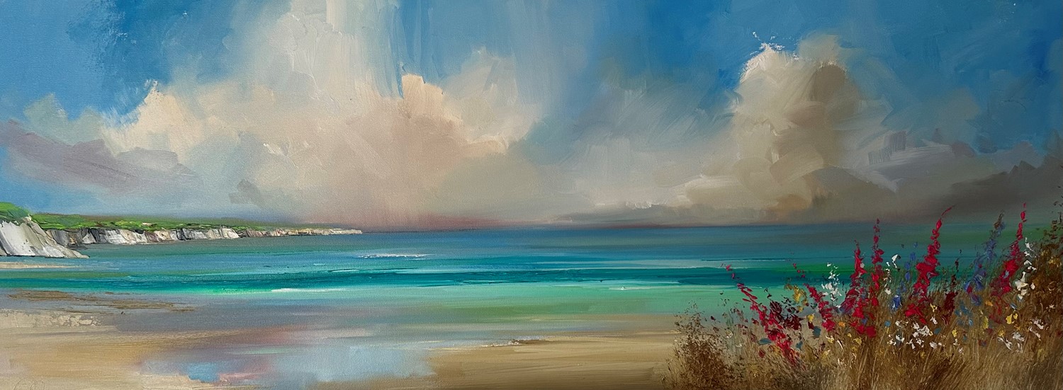 'The sweeping coastline' by artist Rosanne Barr
