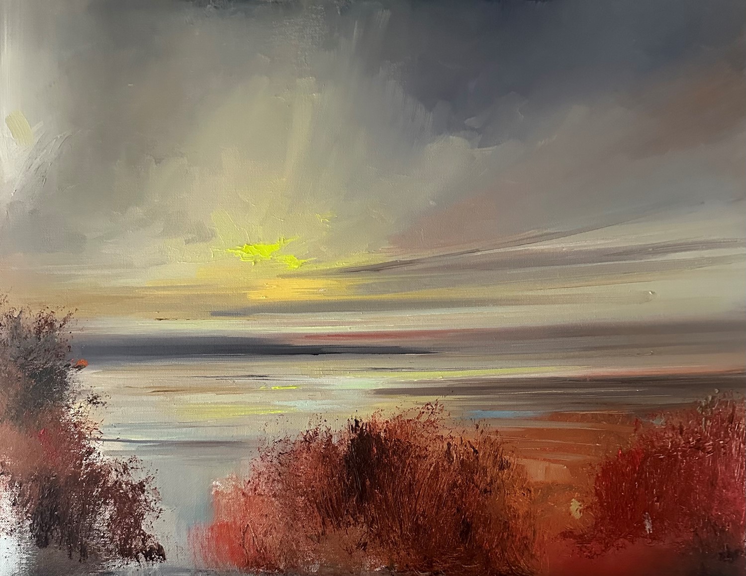 'Chasing the Dawn light ' by artist Rosanne Barr