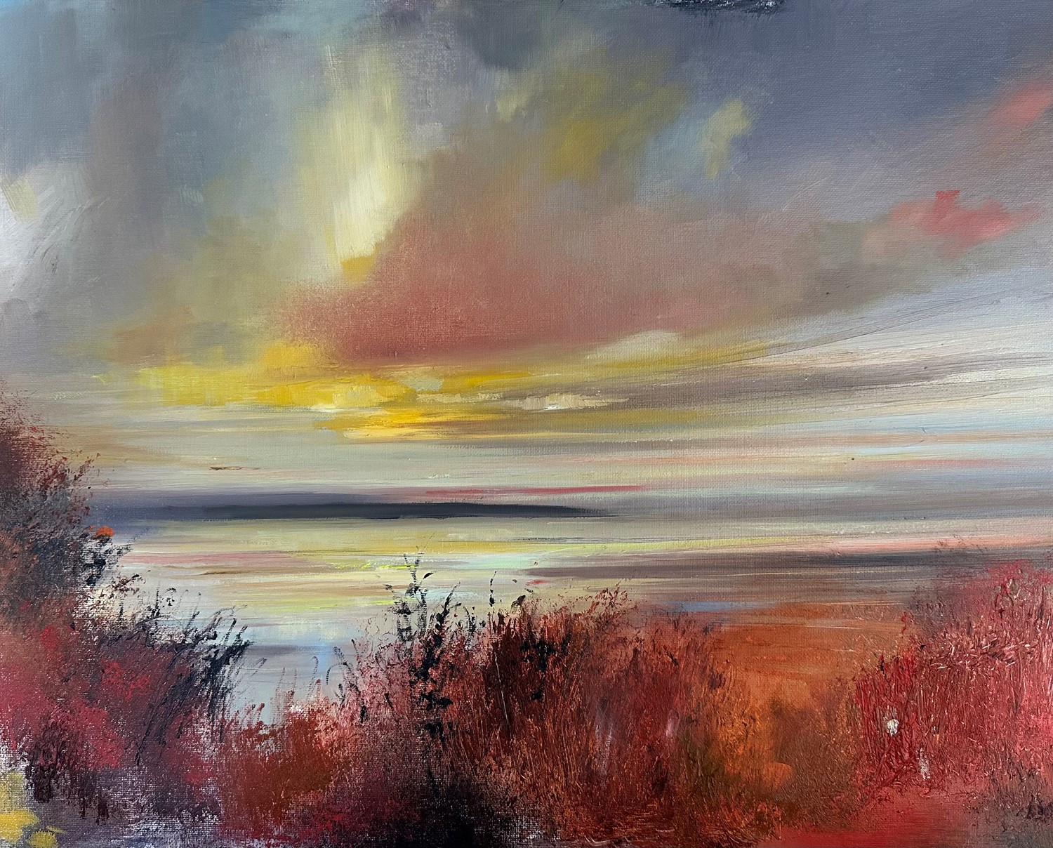 'Chasing the Dawn light ' by artist Rosanne Barr