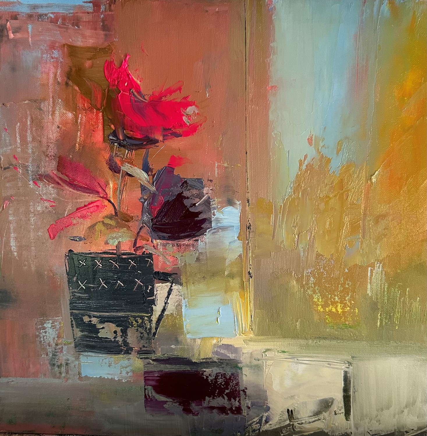 'Deep in thought ' by artist Rosanne Barr