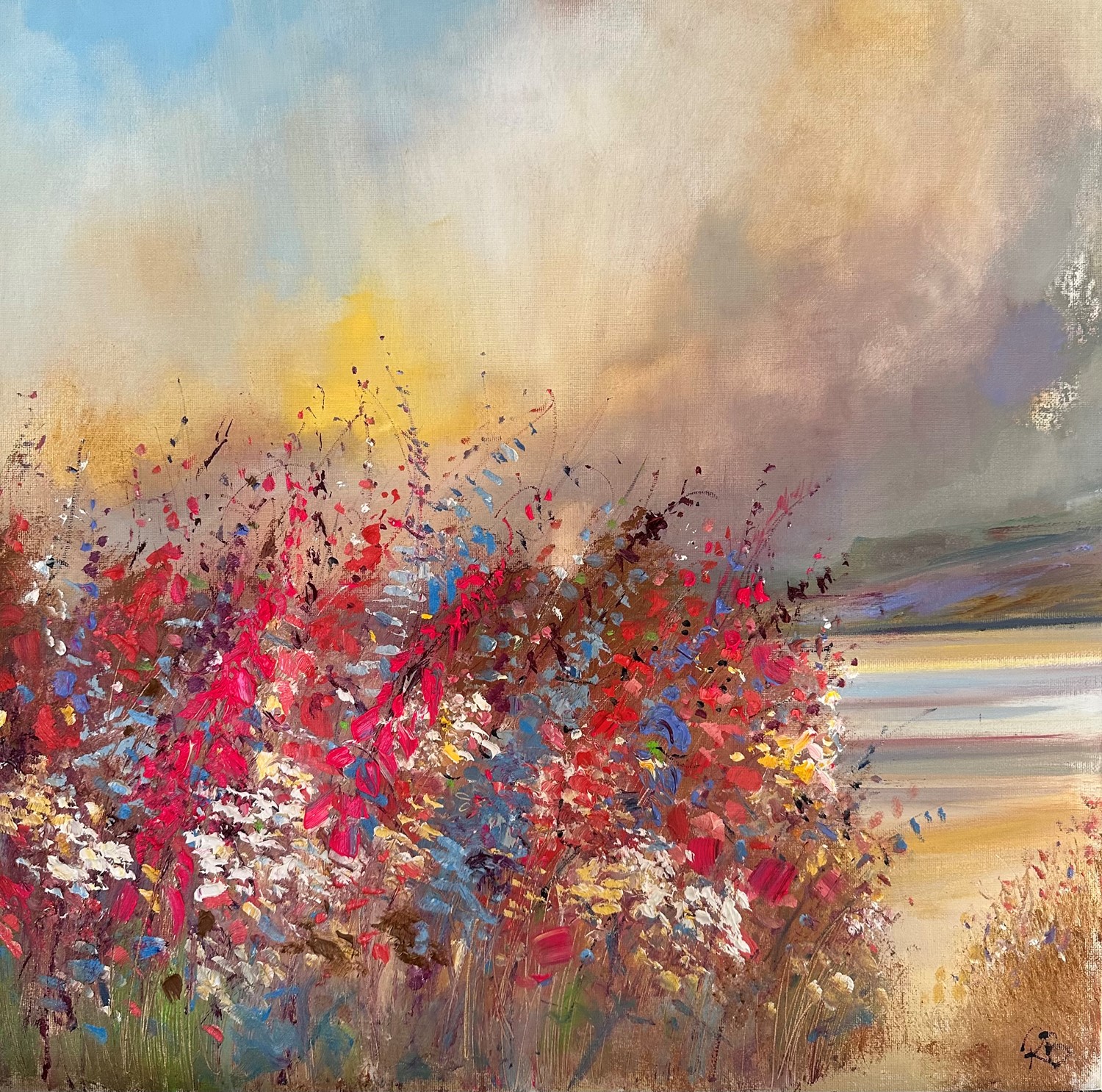 'Buds and blooms' by artist Rosanne Barr