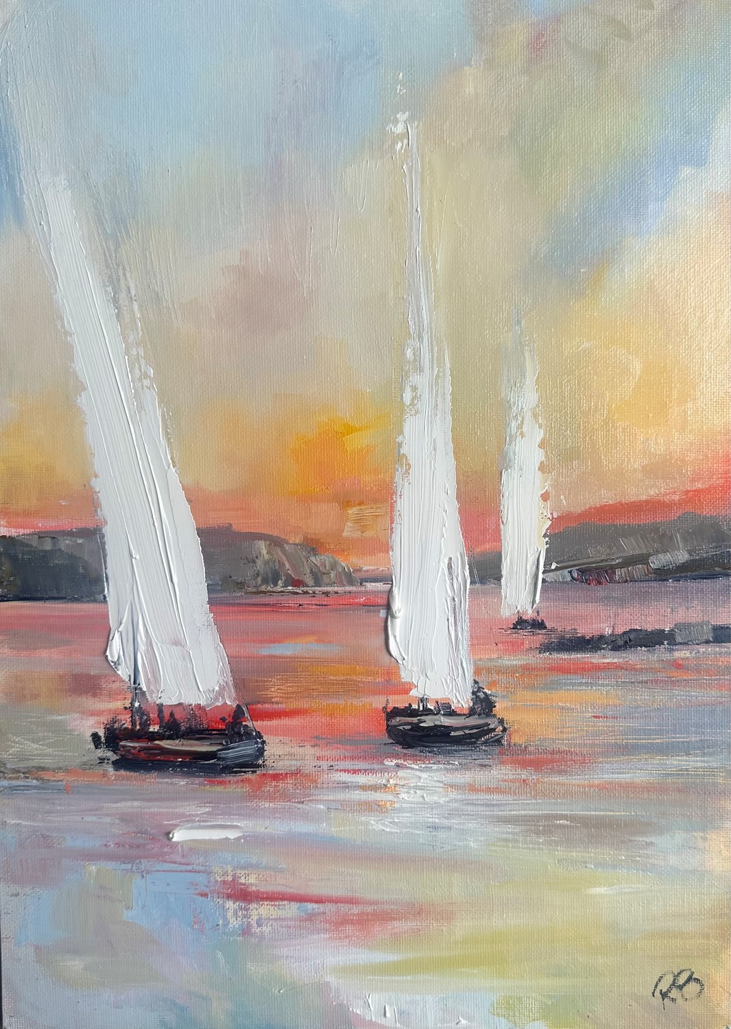 'Weaving through the isles ' by artist Rosanne Barr