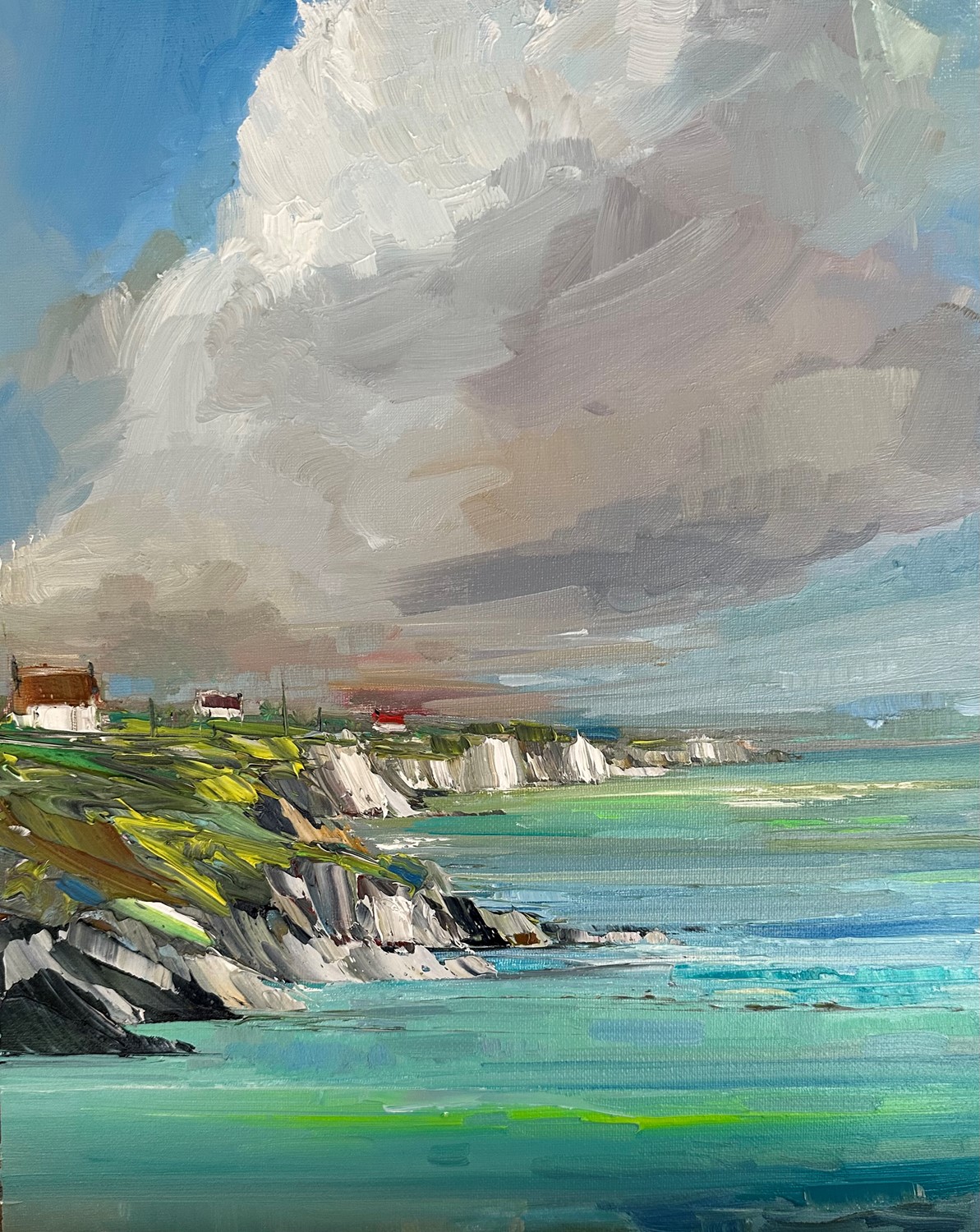 'Following the coastal trail' by artist Rosanne Barr