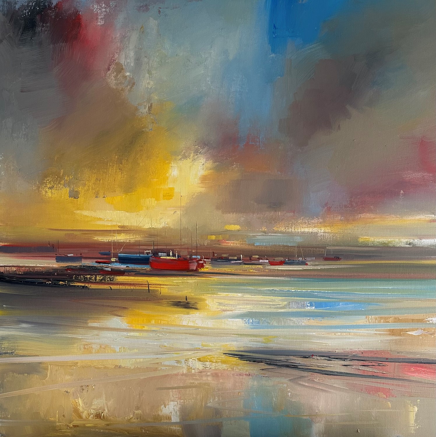 'Shimmering light' by artist Rosanne Barr