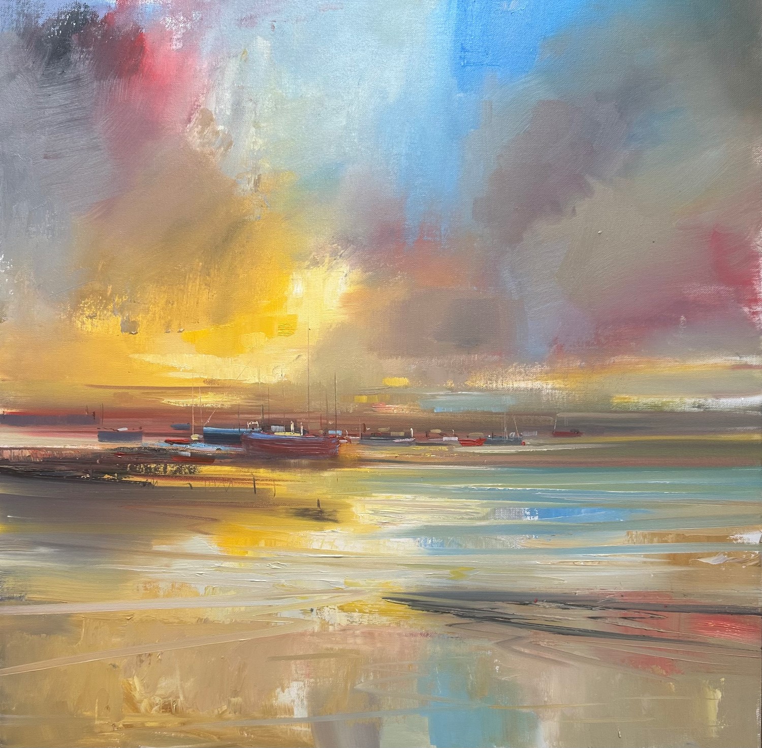 'Shimmering light' by artist Rosanne Barr