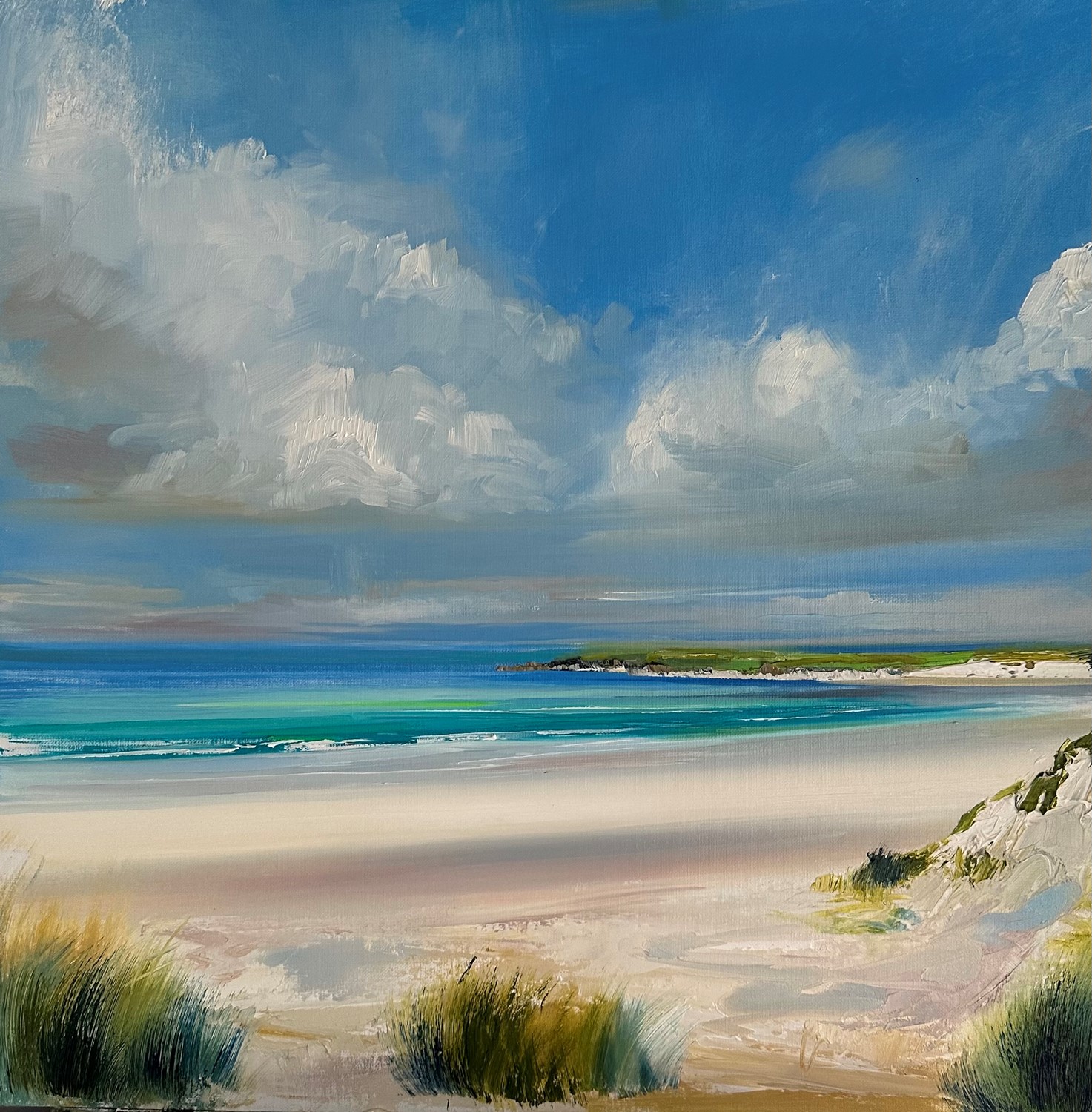 'Hebridean Blues ' by artist Rosanne Barr