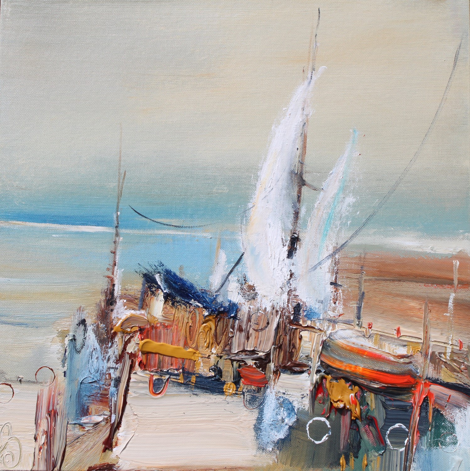 'Rigging' by artist Rosanne Barr